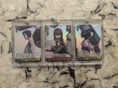 Weiss Schwarz Steins;Gate Gear Of Destiny Set Of 3 Mayuri Okabe Kurisu
