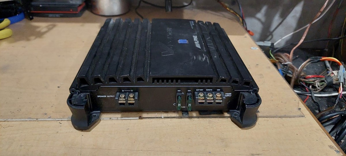 Alpine MRV-M500 500W Mono Channel V-Power Digital Amplifier for