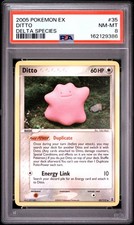 2005 POKEMON EX DELTA SPECIES #35 DITTO PSA 8 on eBay