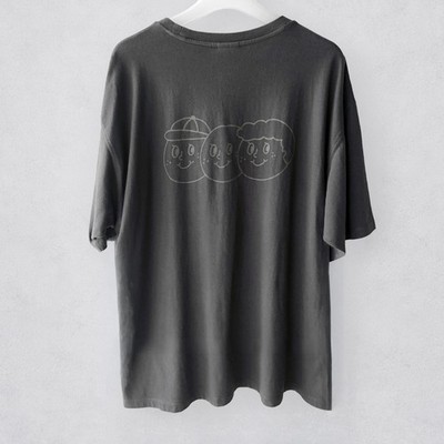 OH, LOLLY DAY! CHARCOAL T-SHIRT - MADE IN KOREA