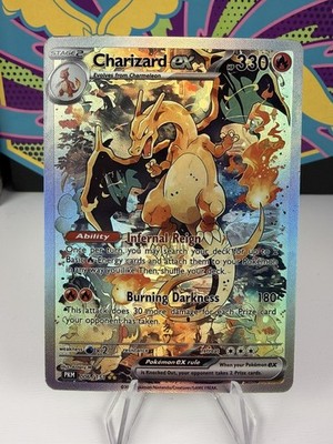 Mystic Charizard Pokemon Karte - TCG Display Art Card - Holo Full Art
