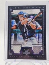 2016 Panini Diamond Kings - Materials Alex Bregman #DKM-AL Blue Framed /25 