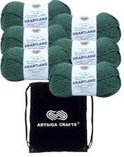 Lion Brand Heartland Rocky Mountains 136-181 6-Skeins - Same Dye Lot Worste...