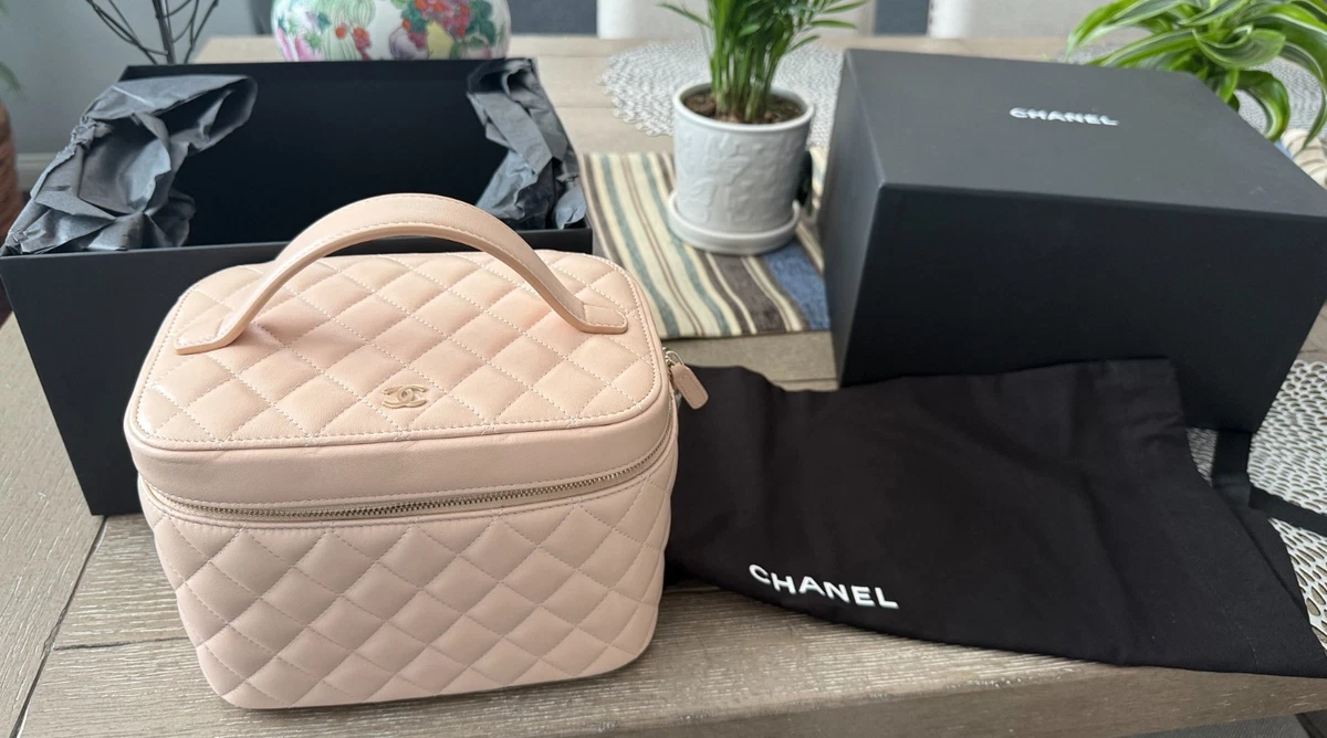 CHANEL Cosmetic Case In Women's Bags & Handbags for sale | eBay
