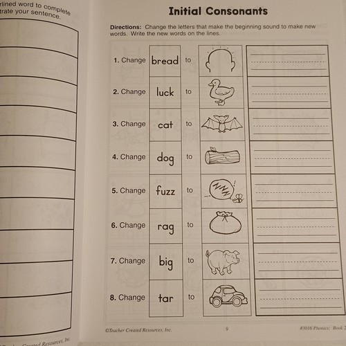 Phonics Book 2 Phonics Dragon by Kathy Dickerson No Writing Teacher Created Reso - Picture 16 of 24