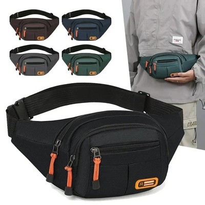 Waterproof Mobile Waist Bag for Men Women Multifunctional Large Capacity