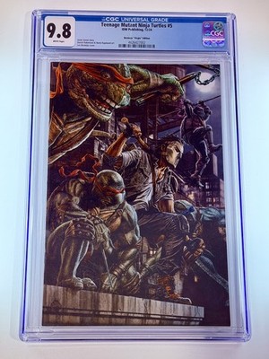 Teenage Mutant Ninja Turtles #5 Bermejo  Virgin  Variant CGC 9.8