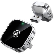 2 in Wireless CarPlay and Android Auto Adapter, Easy Setup Plug and Play, 1