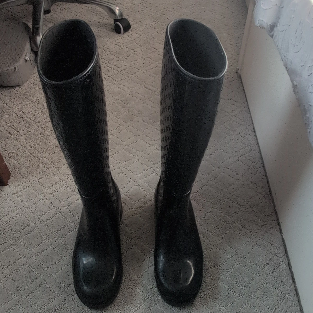 Louis Vuitton Black Knee High Boots for Women for sale | eBay