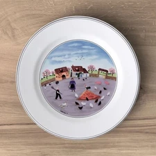 Villeroy & Boch - Breakfast Plate 21cm Design Naif Farmyard Courtyard