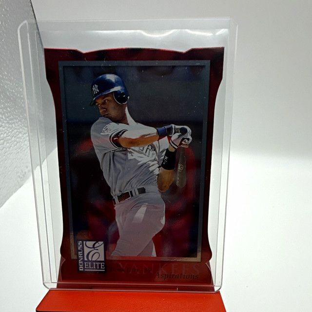 Donruss Elite 1998 Aspirations Derek Jeter Yankees #8 Serial Numbered /750