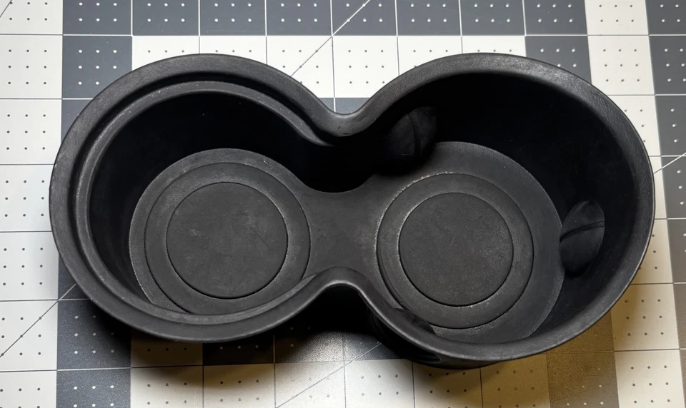 2006-2010 HUMMER H3 CENTER CONSOLE CUP HOLDER REMOVABLE INSERT OEM - Image 4 of 4