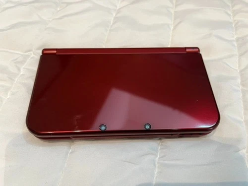JUNK Japanese New Nintendo 3DS XL LL METALLIC RED only console RED-001