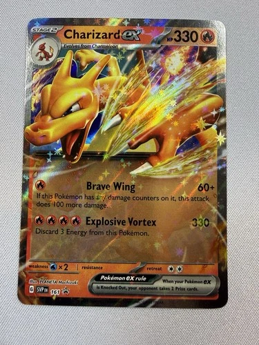 CHARIZARD EX SVP 161 UPC ULTRA RARE HOLO Black Star Promo Ultra Premium