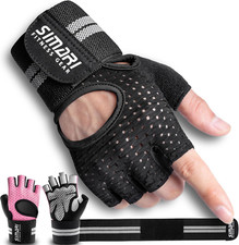 Guantes De Gym Para Hombre Y Mujer Guantes Gimnasio Ejercicio Y Entrenamientoo M