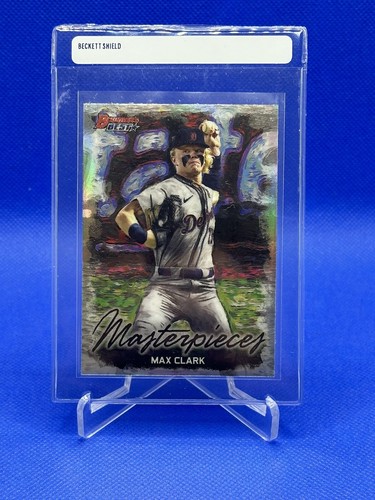 Max Clark - 2023 Bowman's Best Bowman Masterpieces #BM-12 - Detroit Tigers - 第 1/2 張圖片