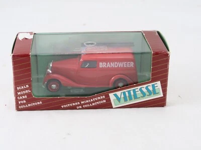 Vitesse n° 352 Mercedes 170V Voiture pompiers BRANWEER 1/43 neuf en boîte - Photo 1/4