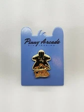 ** Pinny Penny Arcade PAX 2020 Gold Kemper Meeple Pin Golden Cat Staff Chase **