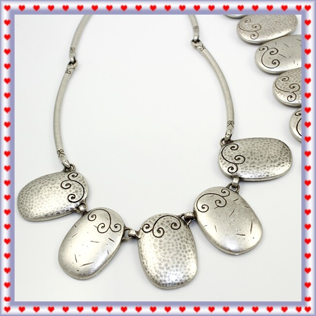 Brighton Natural Elements Brushed Silver Necklace… - image 3