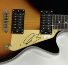JOE BONAMASSA SIGNED SUNBURST DLP ELECTRIC GUITAR VERY RARE JSA COA — photo 2