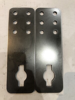 Universal Garden Tractor Pulling Midmount Barbell/Suitcase Weight Brackets Only