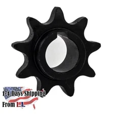 Jeremywell #40 Roller Chain Sprocket C Type 5/8" Bore Hardened 9 Tooth