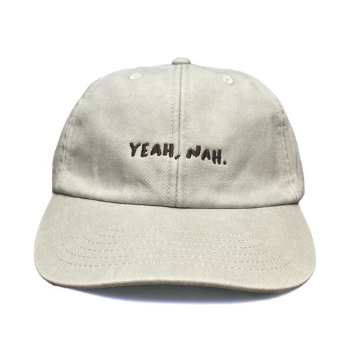 Yeah, Nah Washed Embroidered Dad Baseball Cap || Aussie Slang No Funny Hat Words - Picture 13 of 24