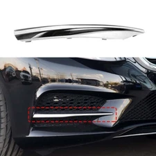 Right Front Bumper Grille Molding Trim Chrome For Benz W222 S-Class 4MATIC 14-17