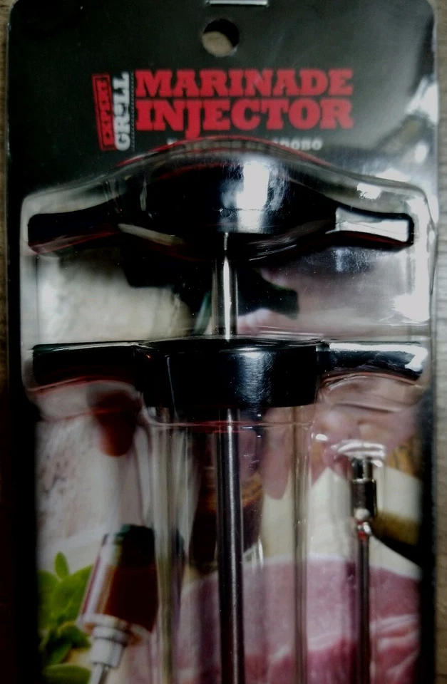 Inyector de adobo Expert Grill XG17-107-002-97 con aguja de carne de acero inoxidable  Foto 2 de 4