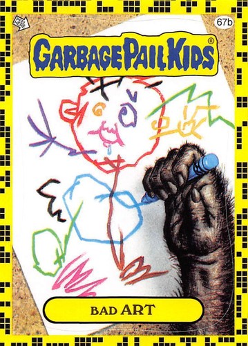 GARBAGE PAIL KIDS 2011 FLASHBACK SERIES 2 PICK-A-CARD YELLOW BASE STICKERS TOPPS - Picture 268 of 321