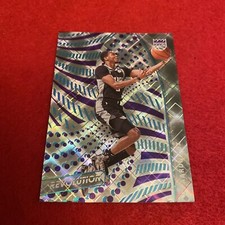 2020-21 De’Aaron Fox Panini Revolution #11 Cosmic Parallel (#’d 011/100)