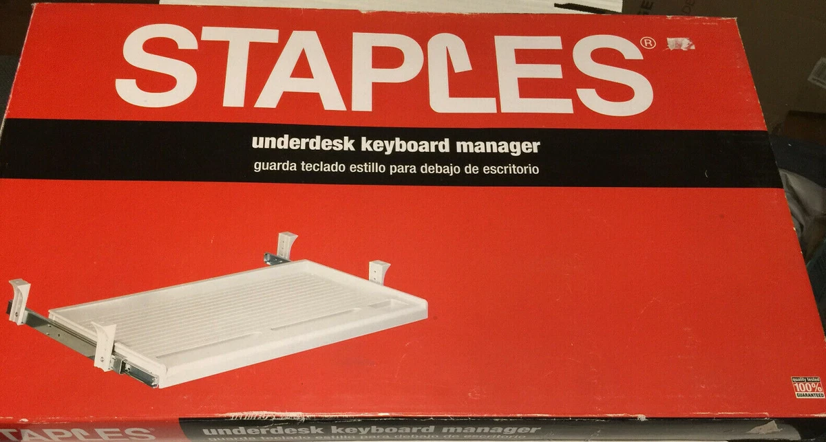 Staples Underdesk Keyboard Manager