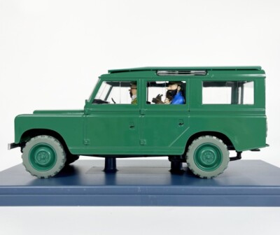 HERGE TINTIN THE LAND ROVER OF TRENXCOATL #57 Car Figure 1/24