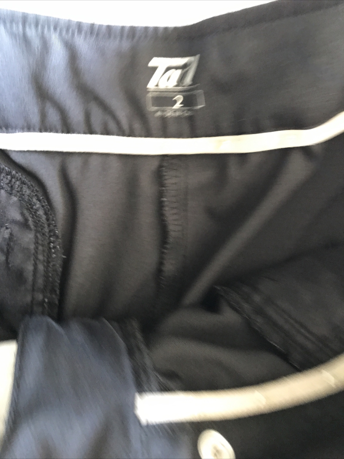 Tail Womens 2 Golf Cropped Pants Capris Black Walking Casual