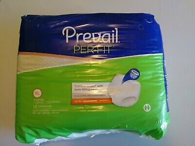 Prevail Per Fit Disposable Underwear X-Large PF-514 Extra 14 Ct