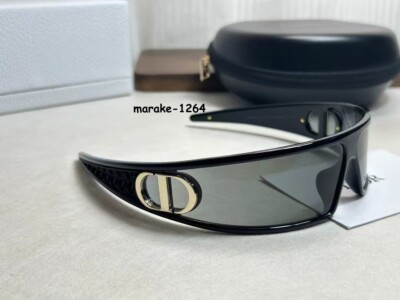 VeryDior M1U Sunglasses Headband Women Black Mask Sunglasses | eBay