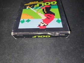 Golf Caja Negra Aut&eacute;ntica Nintendo NES EXCELENTE+ Estado COMPLETO n caja!
