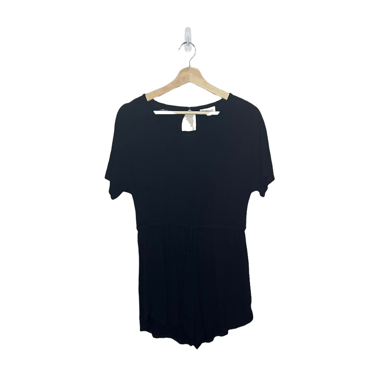 Tucker Tate Romper Girl 14/16 Black Keyhole Button Close Shorts