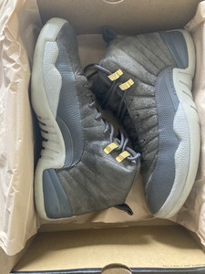 jordan retro 12 grey wolf