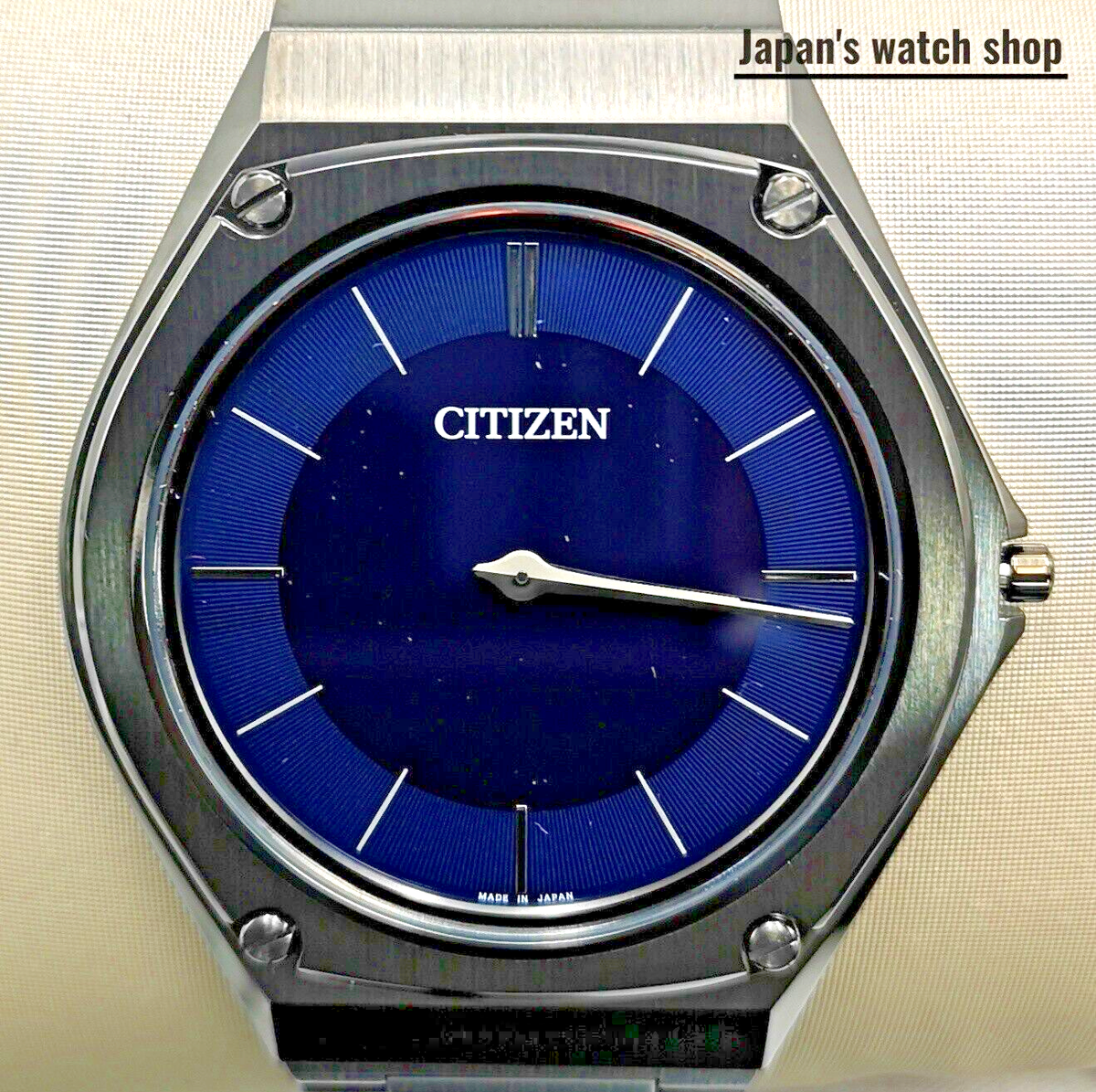 CITIZEN Eco-Drive One AR5064-57L Blue Men's Watch New in Box | eBay