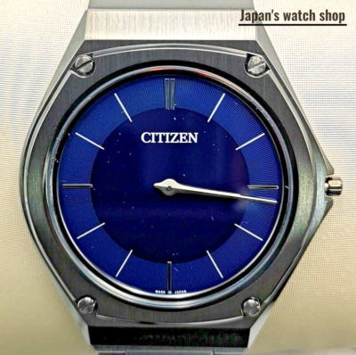 CITIZEN Eco-Drive One AR5064-57L Blue Men's Watch New in Box | eBay