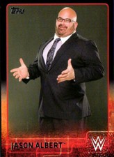 2015 Topps WWE Wrestling Card Black Parallel #37 Jason Albert