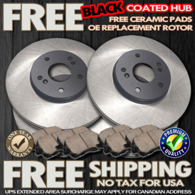 F+R P0844 FITS 2003-2004 INFINITI G35 COUPE SEDAN NON-Brembo Brake Rotors Pads