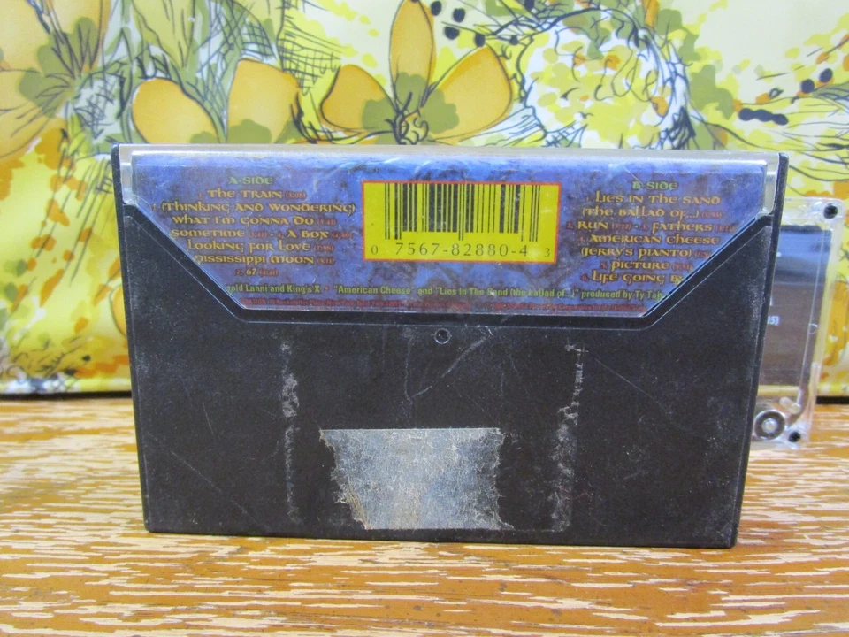 King's X: Ear Candy 1994 Atlantic Cassette VG+ Prog Metal Hard Rock Dug Pinnick Foto 4 de 4