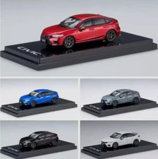 Hobby japan 1/64 Honda CIVIC 11th hatchback Civic FL1 HJ alloy car model