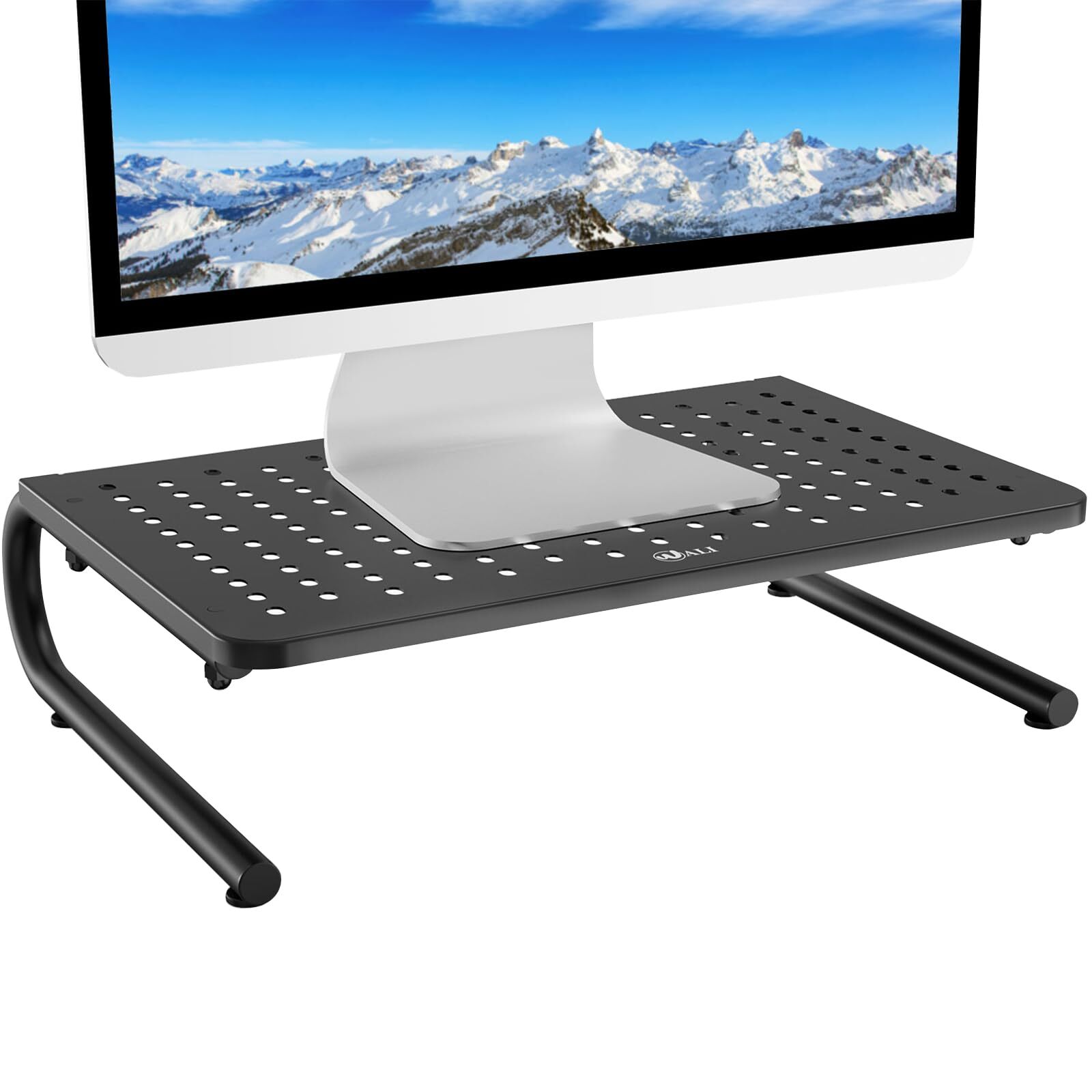 Monitor Stand Riser Laptop Riser For Desk Computer Monitor Stand For Desktop Des-image