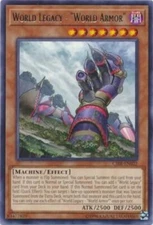 World Legacy - "World Armor" - CIBR-EN022 - Rare - Unlimited Edition x3 - Near M