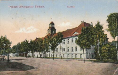 Alte Postkarte 2486 - Truppenübungsplatz Zeithain - Kaserne - Imagen 1 de 2