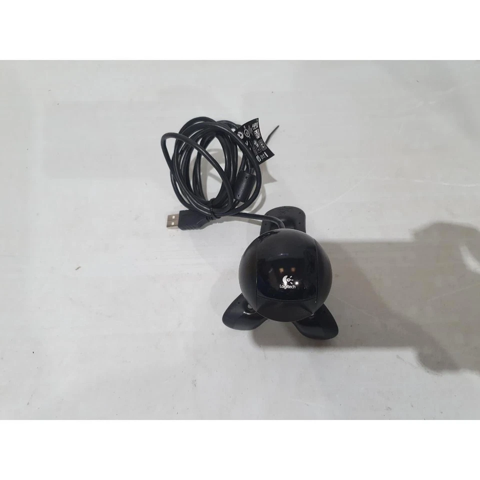 Logitech Quickcam Communicate STX V-UAM14A Webcam Black USB Built-in Microphone - Image 2 of 4