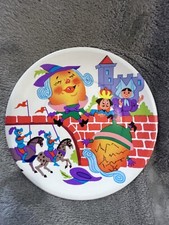 Ohio Art Tin Litho Story Times Humpty Dumpty Tea Set, Replacement Plate